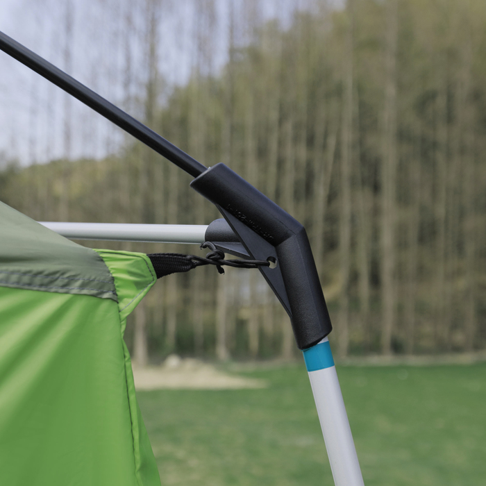 Outsunny Camping Tent Купольний намет Сімейний намет 2 спальні кабіни 4-8 осіб L405 x W305 x H225 см