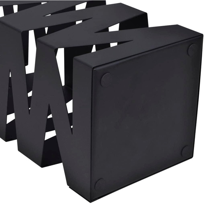 Підставка для парасольки сталева чорна 48,5 см - Regenschirmständer від vidaXL