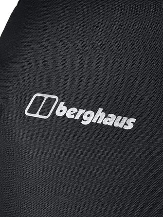 Рюкзак Berghaus Unisex 24/7 15 літрів, зручна посадка, міцна конструкція, рюкзак чоловічий та жіночий (один розмір, чорний)