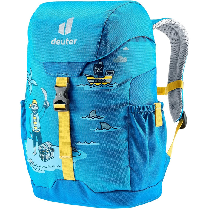 Дитячий рюкзак deuter Unisex Kids Cuddly Bear (1 упаковка) (8 л, лазуровий-ляпіс)