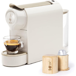 Кавомашина Bialetti Gioia для капсул, компактна, 500 мл, з переробленого пластику, Taupe