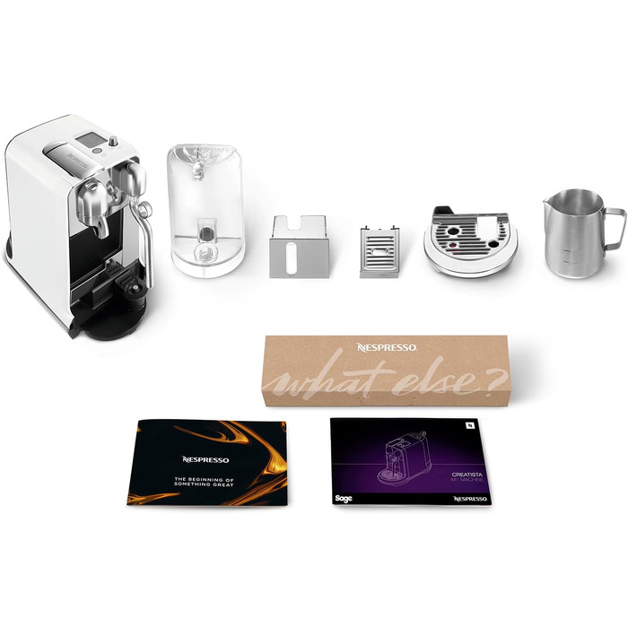 Кавомашина Sage Creatista Plus SNE800, перлинно-біла, Sea Salt