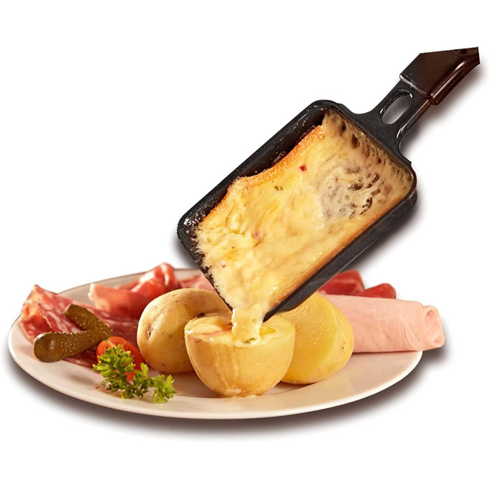 Ракулетка Melissa 16300026 з грилем для 8 осіб, 1200 Вт, регульована температура, чорний колір