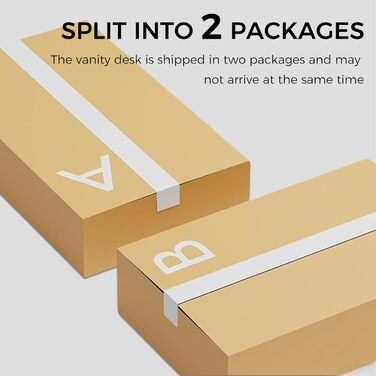 Трюмо BEWISHOME з дзеркалом, регульованою LED-підсвіткою та розетками, 10 шухлядами, 5 полицями, гачками та органайзером для прикрас, сучасний дизайн, білий колір, EFST52W