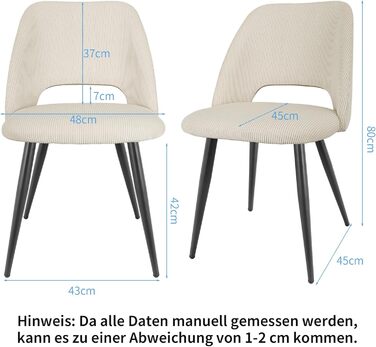 Набір з 4-х обідніх стільців у вітальню, кухню, спальню, бежеві, з вирізом на спинці, з м'якою оббивкою з велюру