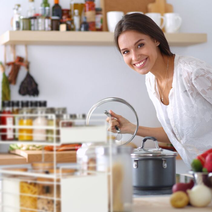 Поличка з висувними ящиками Relaxdays з 2 кошиками