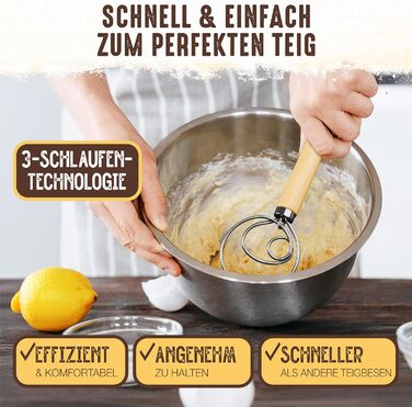 Форма для випікання хліба з чавуну Gusseisen 26 см з кришкою, для випікання та тушкування, сумісна з духовкою, Dutch Oven