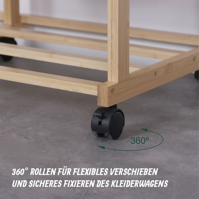 Підставка для одягу Relaxdays з полицею для взуття та гачками