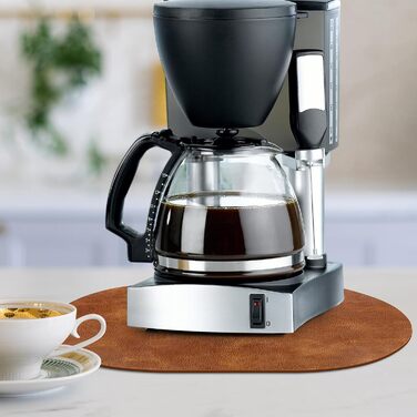 Набори підтарілок ADRIMER, 6 шт., 30.5 x 43.2 см, термостійкі, водонепроникні, миючіся, PU, для кухні та їдальні