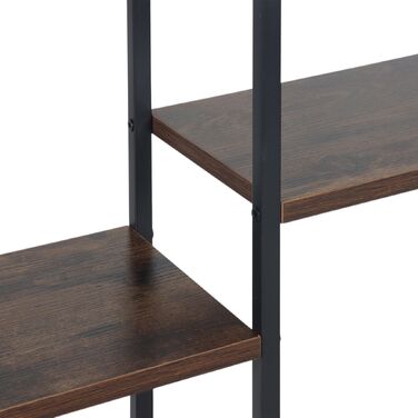 Столик-консоль Relaxdays з 4 полицями