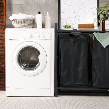 Сортувальник для білизни Relaxdays з полицею