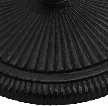 Підставка для парасольки від vidaXL, чавун, білий, 45x45x30 см