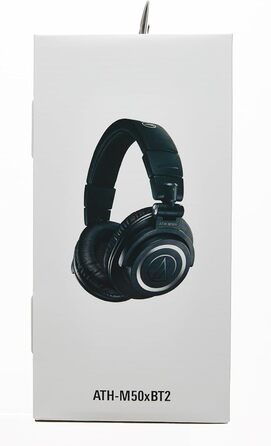 Бездротові Bluetooth-навушники Audio-Technica M50xBT2 чорний