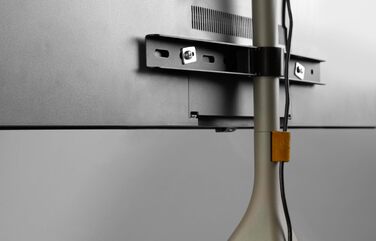 Універсальний штатив для телевізора One For All - 32-65'' - LCD/LED/Plasma/OLED/QLED - поворотний 360°, регулювання висоти, VESA 400x400, дизайн 