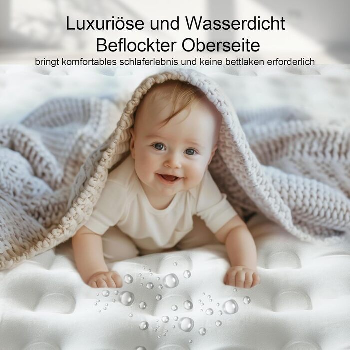 Надувна ліжко 152x203 см для 2 осіб з електричним насосом | Гостьове ліжко та для кемпінгу | Надувне ліжко блакитно-біле