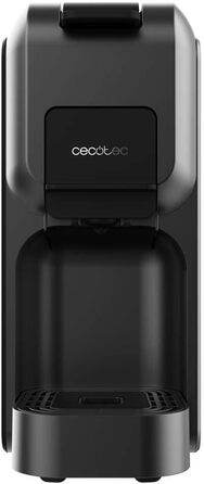 Кавомашина Cecotec Freestyle Compact Black: 1350W, Thermoblock, 20 Bar, 4-в-1 для еспресо, сумісна з Dolce Gusto, Nespresso, K-Fee, об'єм резервуару 800 мл
