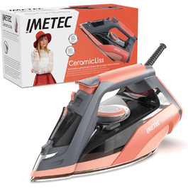 Праска з парою Imetec Activation з керамічно-турмаліновою підошвою, 2400 Вт, ZeroCalc, 200 г/хв