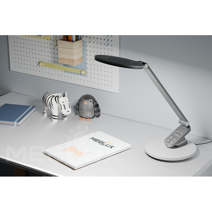Лампа світлодіодна Mealux DL- 410 Grey (арт. BL1235 Grey)
