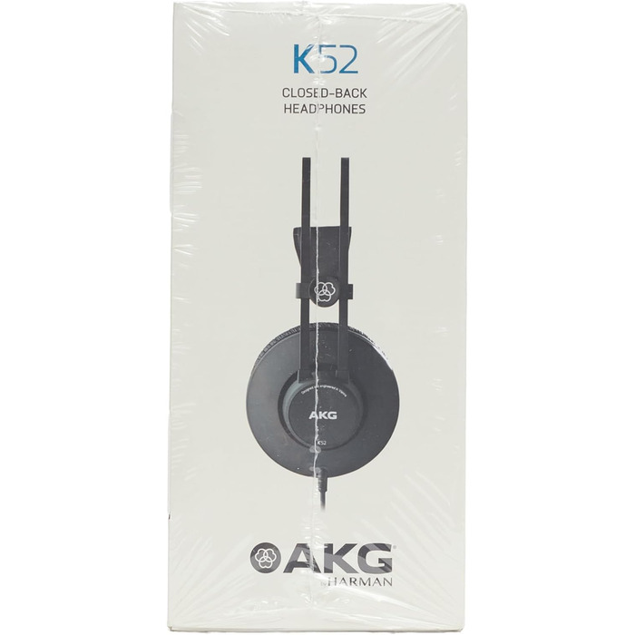 Навушники для моніторингу AKG K92, закриті, світлі, чорні, (одинарні, K52)