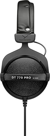 Навушники-вкладиші beyerdynamic DT 770 PRO, закриті, дротові, студійні, 32 Ом, Чорний