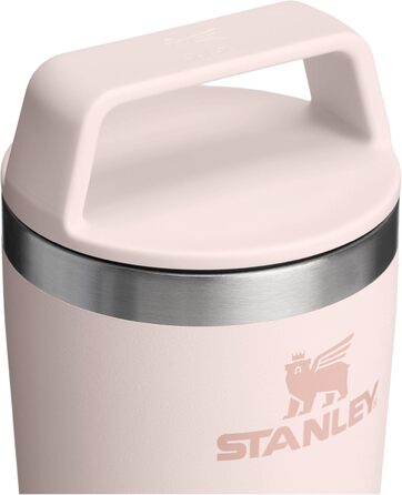 Термокружка Stanley Cafe з нержавіючої сталі - 0.35л (Rose Quartz) - для кави та напоїв на виніс