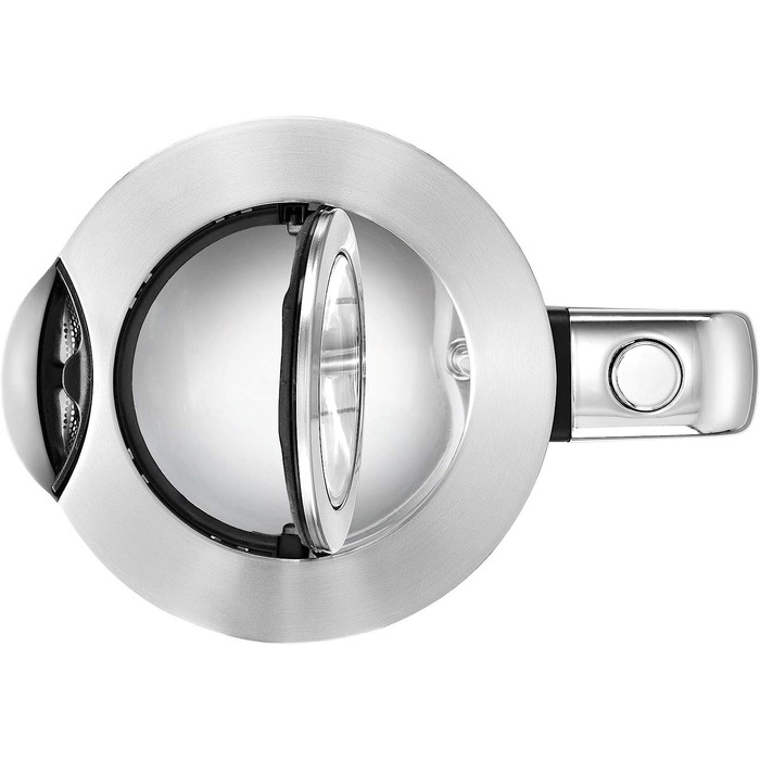 Електричний чайник WMF Lono зі скла, 1,7 л, з фільтром від накипу, бездротовий, 3000 Вт, матова нержавіюча сталь