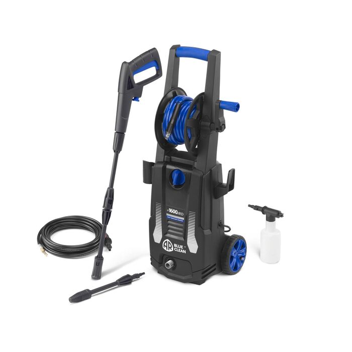 Високотискний мийник AR Blue Clean e-4 TWINFLOW D з Dualtech System та Power Brush (2500 Вт, 810 л/год, 125 бар) з сондами для чищення труб