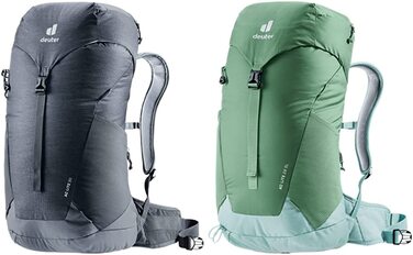 Похідний рюкзак deuter унісекс Ac Lite 30 (Чорний Графіт, 30 л, комплект з полегшеним 28 сл жіночим похідним рюкзаком)