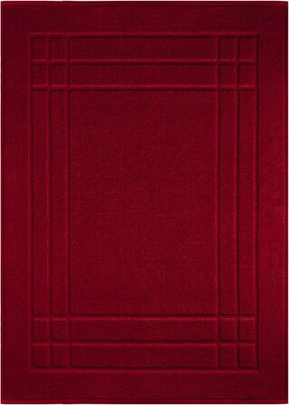 Килимок для ванної Lashuma Linz 50x70 см, Ruby Red