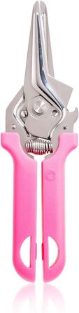 Універсальні ножиці Kochblume 16 см кухонні/побутові ножиці, нержавіюча сталь, кольорова коробка (рожева)