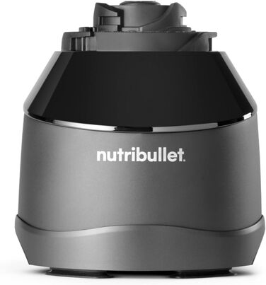 Повнорозмірний блендер nutribullet Combo, 1200 Вт, глечик 1,89 л, банки 946 мл і 710 мл, чорний, NBF500MB