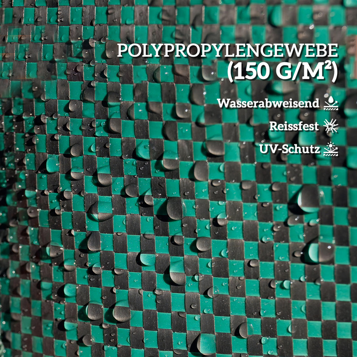 Outsunny Garden Bag 3x300L Водонепроникний мішок для садових відходів з ручками, стабільний мішок для листя, автономні садові мішки із захистом від ультрафіолету, багаторазові мішки для садових відходів Зелені відходи