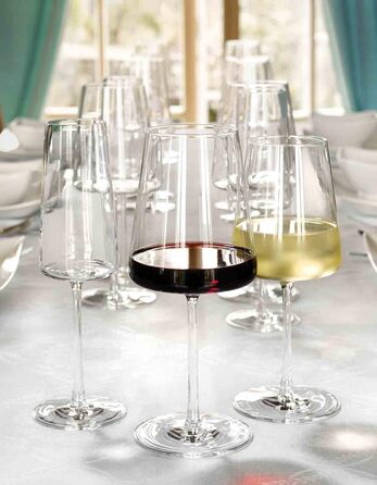 Набір келихів для червоного та білого вина, 12 предметів, Power Stölzle Lausitz