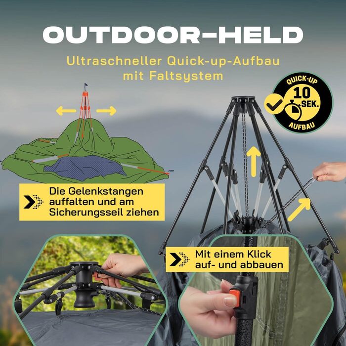 LUMALAND Преміум душова кабіна | Намет для туалету для використання в приміщенні та на вулиці | Мобільний передягальня та намет для зберігання | Намет для фотографії тварин | Ідеально підходить для кемпінгу, фестивалів та риболовлі | Водонепроникний та ві