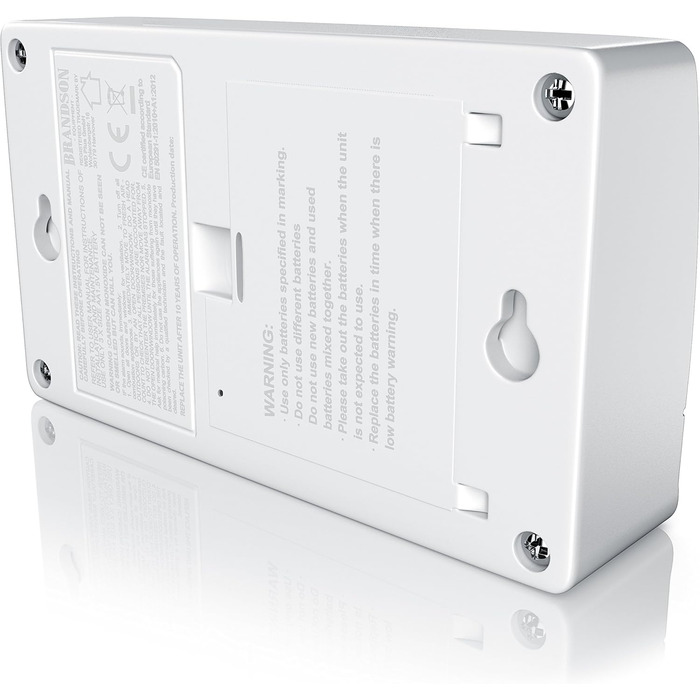 Датчик CO2 Brandson: вимірювач якості повітря, сенсор CO2, термометр, гігрометр, будильник, індикатор рівня CO2