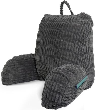 Подушка для читання в ліжко та на диван з підголовником, подушка-крісло для дорослих, м'яке крісло для відпочинку, перегляду телевізора та читання