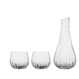 Графин і склянки для води, набір із 3 предметів, Manoa Zwiesel Glas