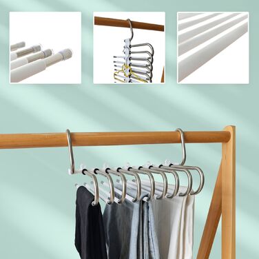 Набір з 2 штативних вішалок Relaxdays