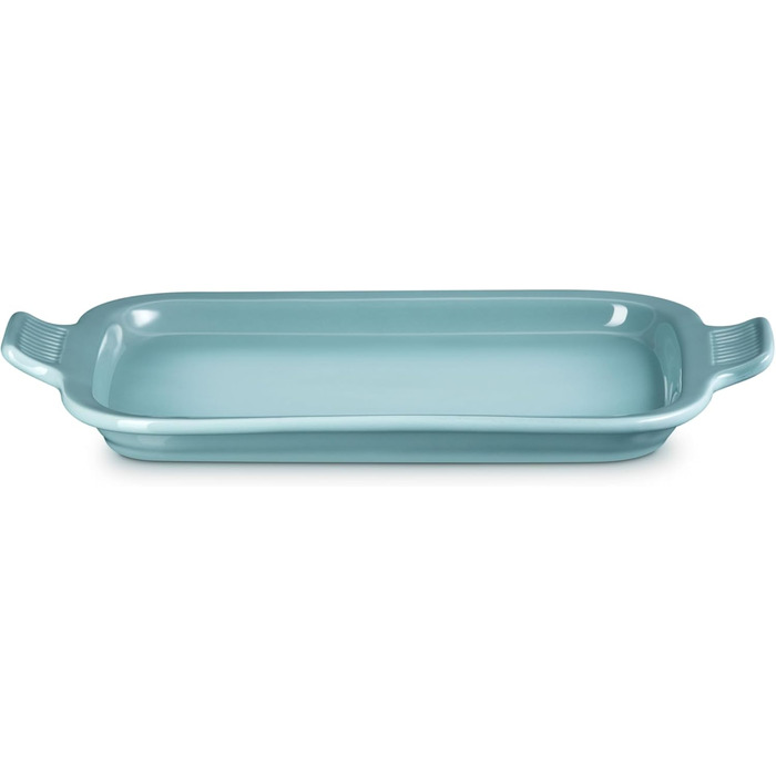 Форма для запікання Le Creuset прямокутна зі stoneware кришкою, 3 л, вишнево-червоний (Meersalz)