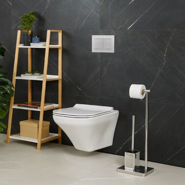 Набір для чищення унітазу Relaxdays з 2 змінними насадками