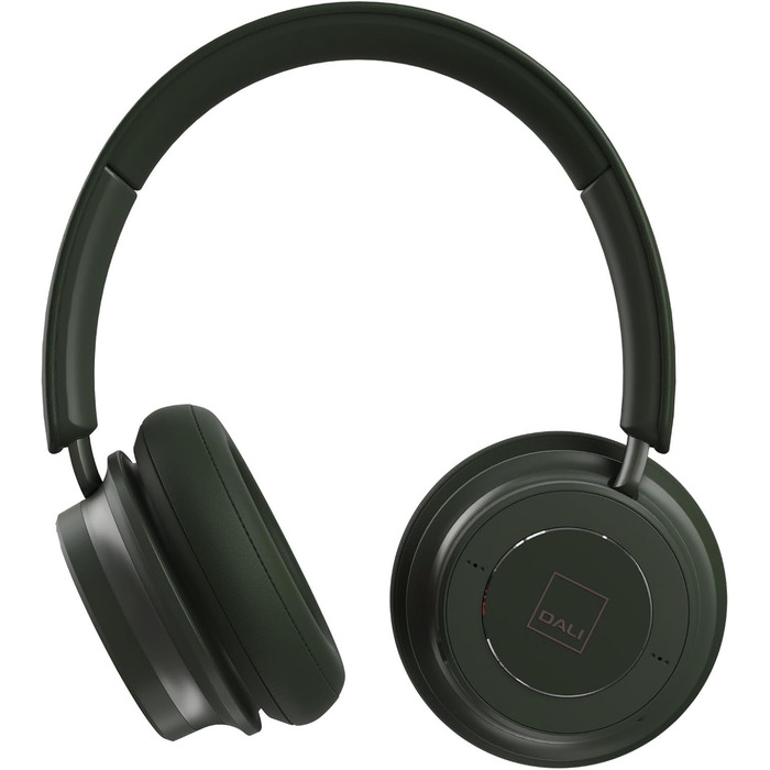 Накладні HiFi-навушники Bluetooth, акумулятор 60 год, USB-C і 3,5 мм, динамік 50 мм, армійський зелений, 4