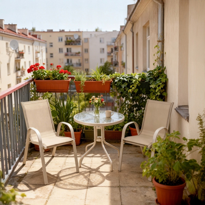 Комплект садових меблів із техноротанга Jumi, бежевий, 3 предмети