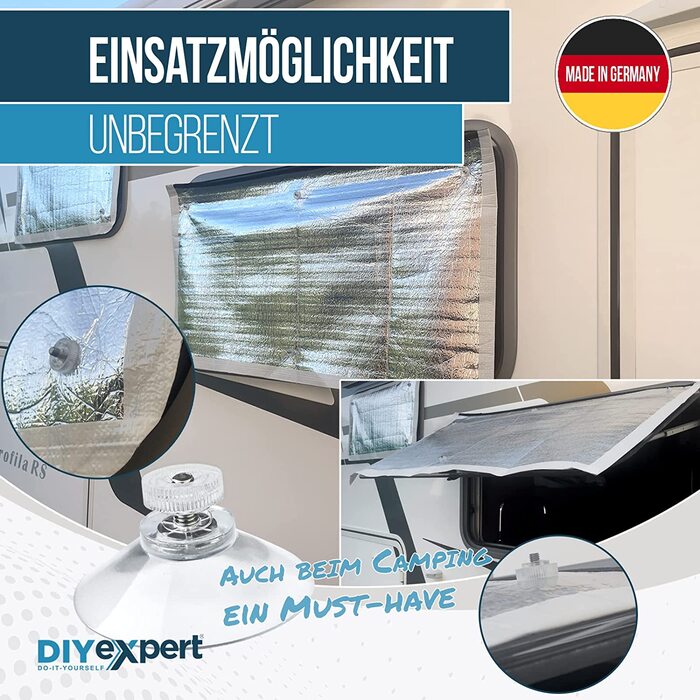 Присоска DIYexpert 50 x Ø 50 мм з різьбленням M4x10мм з накатаними гайками прозора - Зроблено в Німеччині (Ø50мм/M4x10мм, 20 шт. )