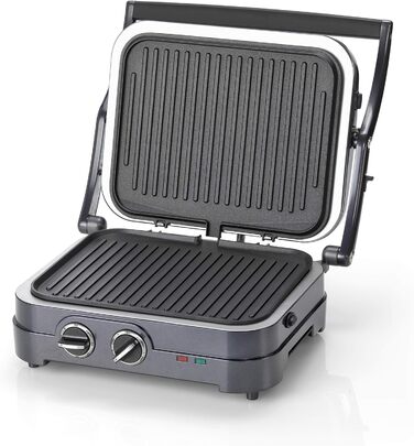 Контактний гриль Cuisinart Griddle & Grill з 2 зябровими пластинами, які можна мити в посудомийній машині Blu