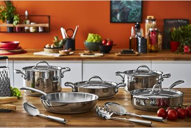 Каструля Lagostina Accademia Lagofusion без кришки 16 см, нержавіюча сталь, індукційне дно