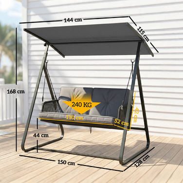 Гойдалка для саду 