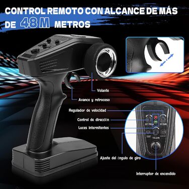 Радіокерований позашляховик 1:18 High-Speed 40 км/год RC Авто 2.4GHz 4WD для дітей та дорослих, з двома акумуляторами, фіолетовий