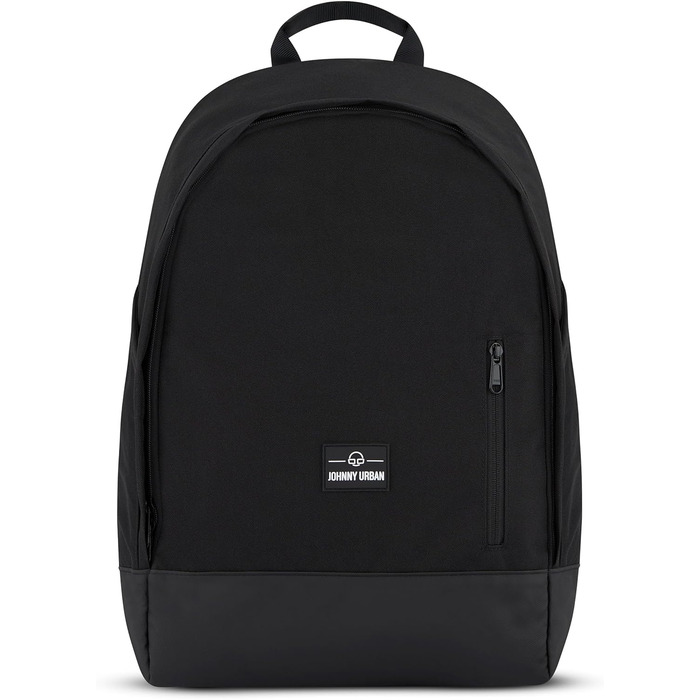 Рюкзак Johnny Urban для жінок і чоловіків - Neo - Денні рюкзаки з відділенням для ноутбука 16 дюймів для школи, роботи та навчання - Спортивний рюкзак - Шкільний рюкзак для підлітків - Водовідштовхувальний (Чорний)