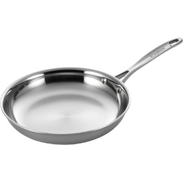 SCANPAN Fusion 5 сковорода з нержавіючої сталі 24 см | Індукційна, для всіх плит, з антипригарним покриттям, для духовки