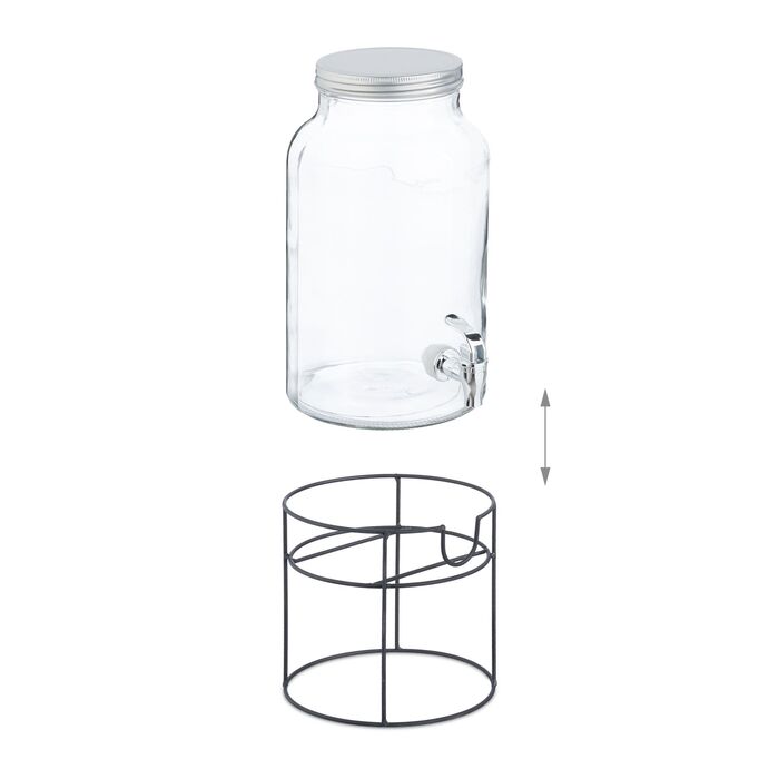 Дозатор для напоїв Relaxdays зі стійкою